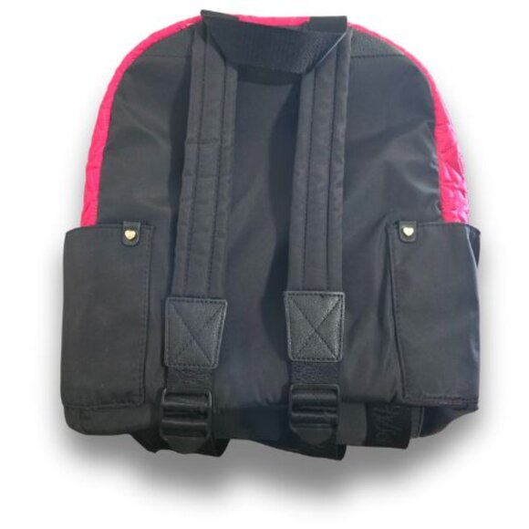 BETSEY JOHNSON Bag Addy Quilted Crossbody - Pink LBADDY | eBay Betsey Johnson Pink Quilted Bow Backpack With Luggage Tag Excellent Condition